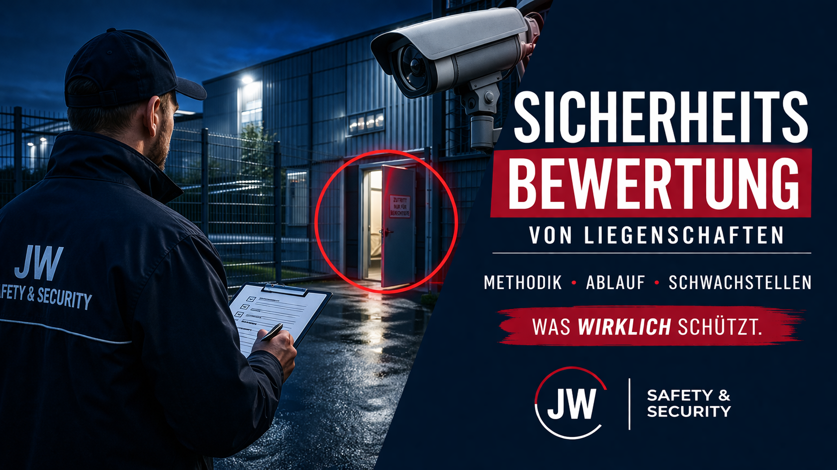 Du betrachtest gerade Sicherheitsbewertung von Liegenschaften – Methodik, Ablauf und Schwachstellen