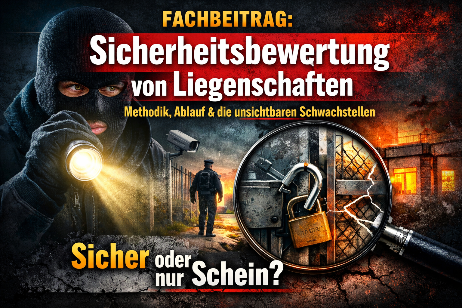 Du betrachtest gerade Sicherheitsbewertung: Was ein Gutachter sieht, den andere übersehen